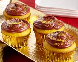 Gold Rush Cupcakes